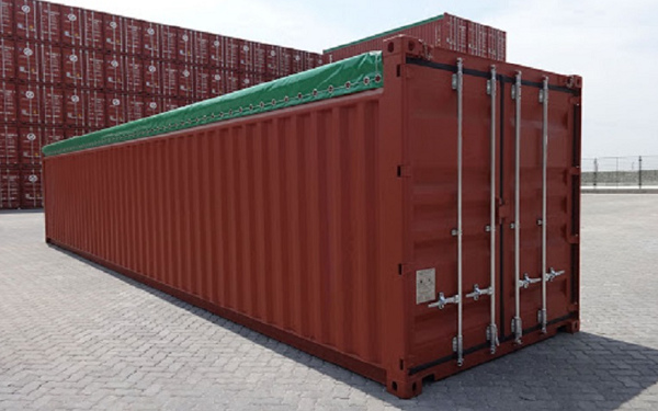Container mở nắp