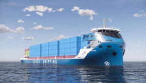 COSCO Shipping - Construction starts on COSCO’s 700 TEU electric containership